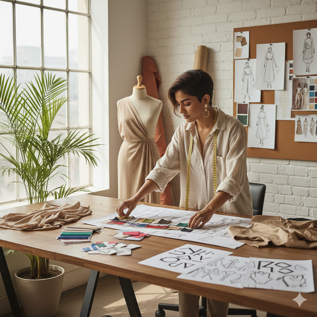 Clothing brand identity and product design process for a fashion business in Bangladesh